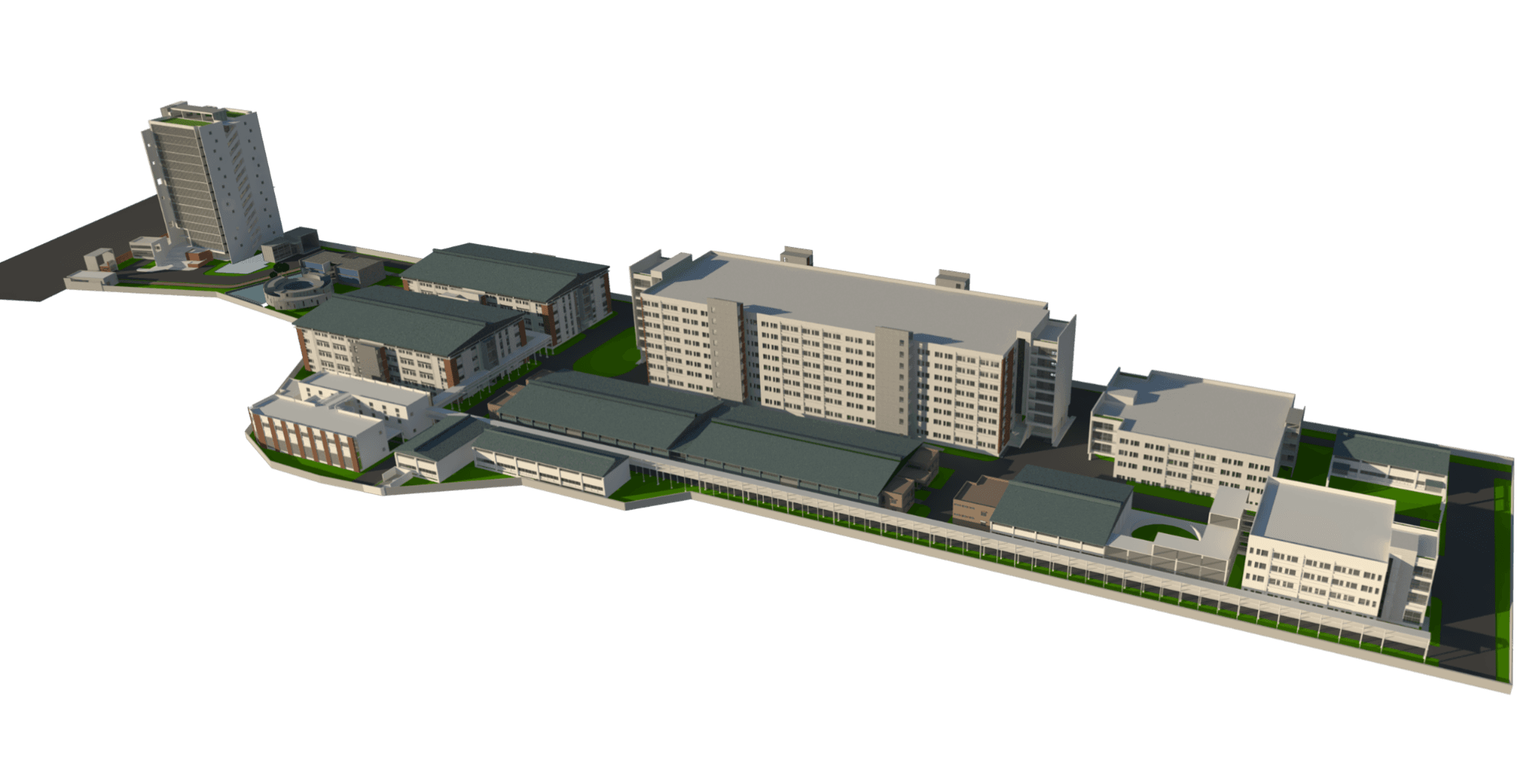 Social Business Industrial Park Architecture